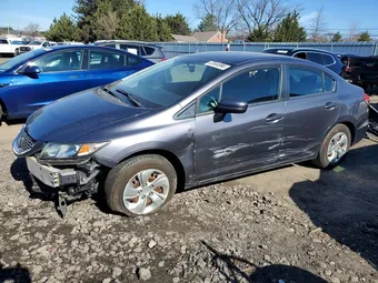 2015 Honda Civic 2HGFB2F50FH539940 Lot 47044996