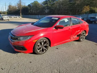 2019 Honda Civic 2HGFC2F83KH535057 Lot 73180315