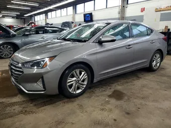 2020 Hyundai Elantra KMHD84LF3LU037800 Lot 49747606