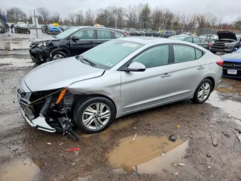 2020 Hyundai Elantra 5NPD84LF2LH617120 Lot 45593416