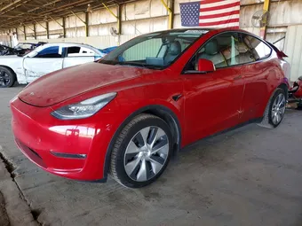 2021 Tesla Model Y Long 5YJYGDEE8MF148110 Lot 46412826