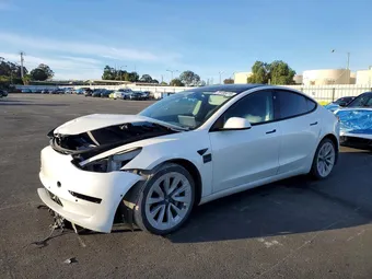 2021 Tesla Model 3 5YJ3E1EB7MF927535 Lot 79186415
