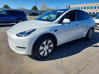 2020 Tesla Model Y 5YJYGDEE1LF026235 Lot 45446756
