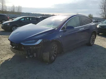 2020 Tesla Model X 5YJXCDE2XLF280121 Lot 48155446