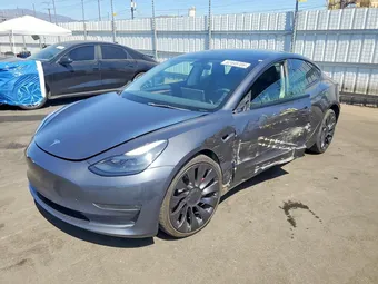 2022 Tesla Model 3 5YJ3E1EC2NF155942 Lot 62448706