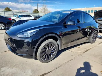 2025 Tesla Model Y 7SAYGDEFXSF265227 Lot 77200995