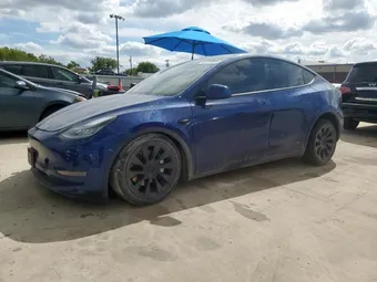 2021 Tesla Model Y Long 5YJYGDEE8MF080729 Lot 84159995