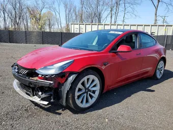 2022 Tesla Model 3 5YJ3E1EA3NF372575 Lot 49619236