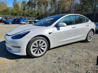 2022 Tesla Model 3 5YJ3E1EB3NF291343 Lot 49497356