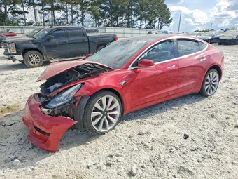 2018 Tesla Model 3 5YJ3E1EBXJF079954 Lot 48017436