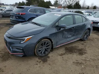2023 Toyota Corolla JTDBDMHE1P3004684 Lot 76281445