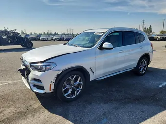 2021 BMW X3 5UXTY5C02M9G49199 Lot 47057806