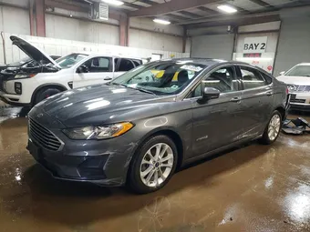 2019 Ford Fusion 3FA6P0LUXKR129070 Lot 78718385