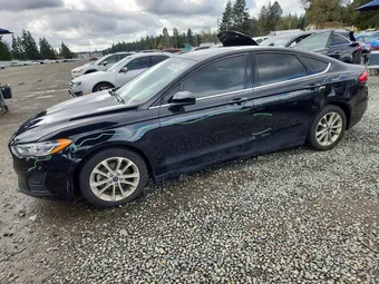 2019 Ford Fusion 3FA6P0LU8KR256593 Lot 48116756