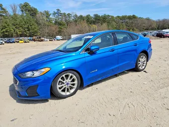 2019 Ford Fusion 3FA6P0LU8KR192698 Lot 48011226