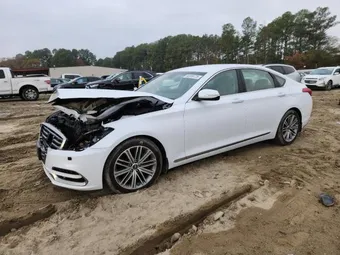 2018 Genesis G80 KMHGN4JE3JU271299 Lot 93559725
