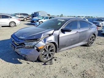 2021 Honda Civic 2HGFC2F84MH521784 Lot 45865586