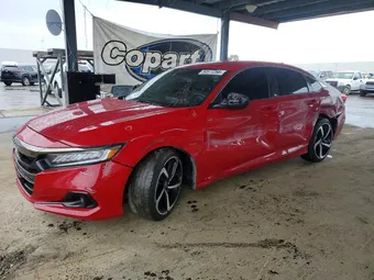 2021 Honda Accord 1HGCV1F39MA078042 Lot 50577266