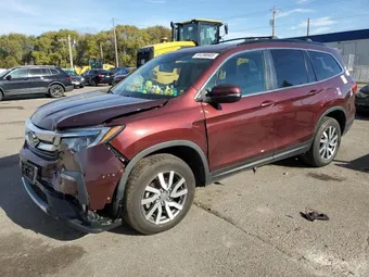 2021 Honda Pilot 5FNYF6H55MB038318 Lot 91286905