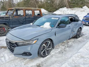 2021 Honda Accord 1HGCV1F34MA803188 Lot 77385355