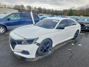 2021 Honda Accord 1HGCV1F31MA055371 Lot 46688136