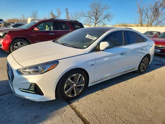 2019 Hyundai Sonata KMHE34L31KA087989 Lot 74078005