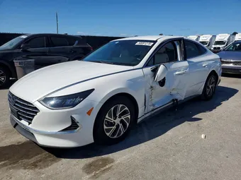 2021 Hyundai Sonata KMHL24JJ4MA028353 Lot 50081276
