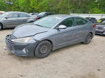 2019 Hyundai Elantra KMHD74LF2KU872742 Lot 48643076