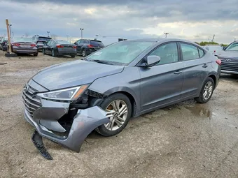 2019 Hyundai Elantra 5NPD84LFXKH462380 Lot 48316246