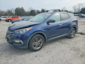 2017 Hyundai Santa Fe 5XYZUDLBXHG488797 Lot 75208265