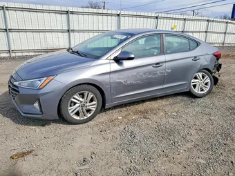 2019 Hyundai Elantra 5NPD84LF4KH454100 Lot 47467686
