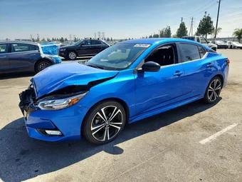 2022 Nissan Sentra 3N1AB8DV3NY303857 Lot 47961436