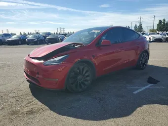 2022 Tesla Model Y 7SAYGDEFXNF406866 Lot 78633755