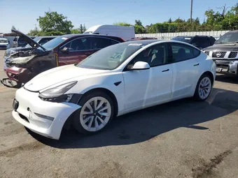 2022 Tesla Model 3 5YJ3E1EA1NF144784 Lot 50484556
