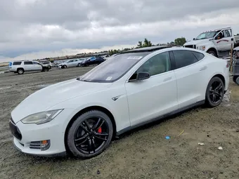 2015 Tesla Model S 5YJSA1H18FF096706 Lot 49381936