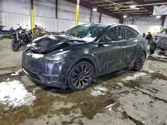 2022 Tesla Model Y 7SAYGDEF1NF469578 Lot 95207595