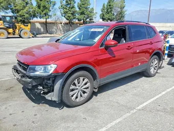 2018 Volkswagen Tiguan 3VV0B7AX1JM133350 Lot 49919516