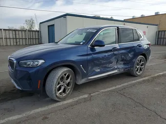2022 BMW X3 5UX53DP04N9J63245 Lot 48245646