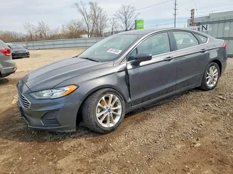 2019 Ford Fusion 3FA6P0HDXKR247726 Lot 48613566