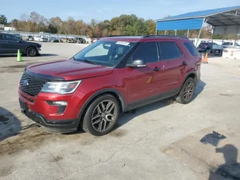 2018 Ford Explorer 1FM5K8GT9JGA14515 Lot 93205315