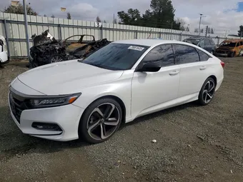 2018 Honda Accord 1HGCV1F31JA101132 Lot 78861635
