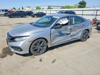 2020 Honda Civic 19XFC2F86LE202699 Lot 49102996
