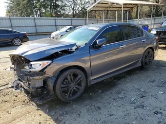 2017 Honda Accord 1HGCR2F55HA280457 Lot 46664176
