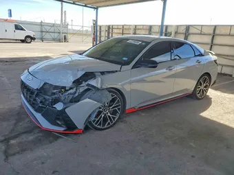 2022 Hyundai Elantra N KMHLW4AK2NU006221 Lot 47238036