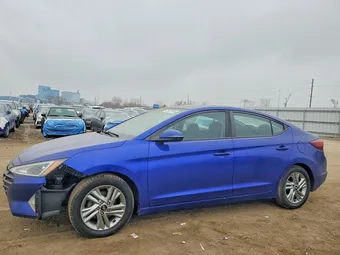 2020 Hyundai Elantra KMHD84LF1LU945999 Lot 79727735