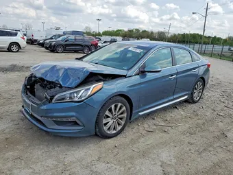2016 Hyundai Sonata 5NPE34AFXGH377729 Lot 49595116