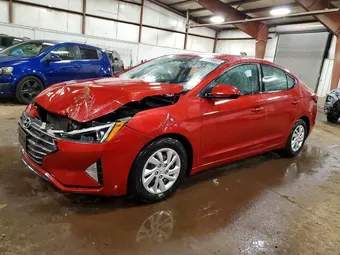 2019 Hyundai Elantra 5NPD74LF3KH496809 Lot 77789855