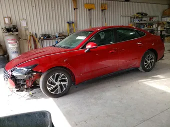 2021 Hyundai Sonata KMHL24JJ2MA018128 Lot 76781105
