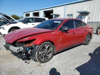 2021 Hyundai Sonata 5NPEJ4J27MH122387 Lot 82658875