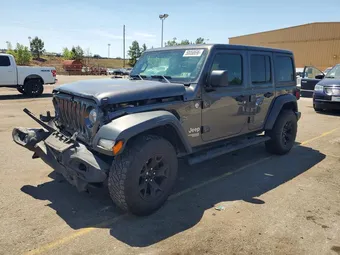 2018 Jeep Wrangler 1C4HJXDG4JW277460 Lot 50058696